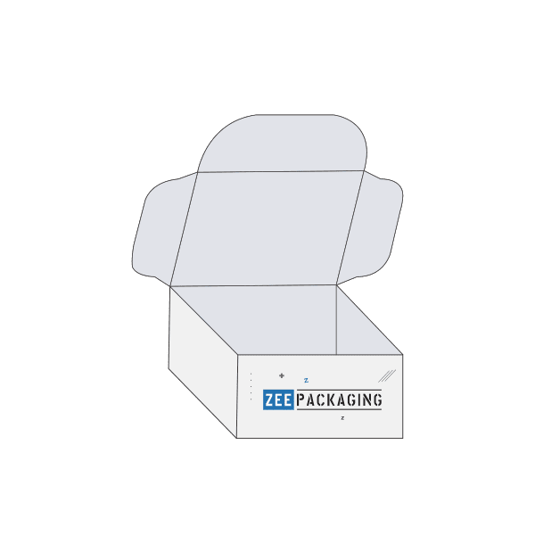 Custom Printed Four Corner Tray Tuck Top Packaging Wholesale Manufacturer