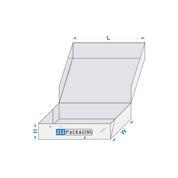 Custom Printed Four Corner Tray with Lid Packaging Boxes Bulk Supplier