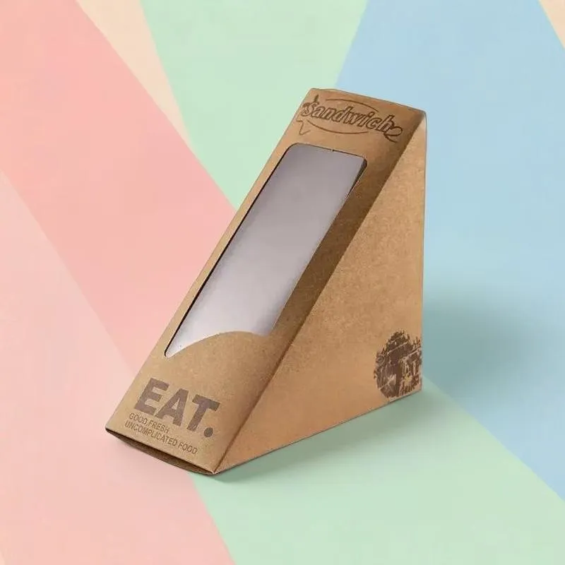 Custom Printed Sandwich Packaging Boxes Bulk Supplier