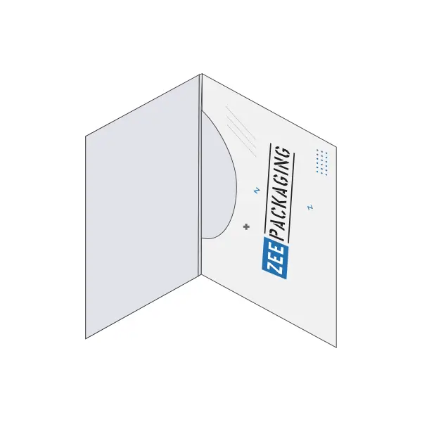 Custom Printed Bookend CD Case Packaging Wholesale Manufacturer