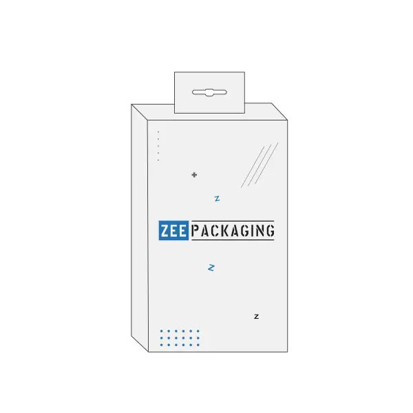 Custom Printed Hanging and Locking Tabs Packaging Boxes Wholesale Manufacturer