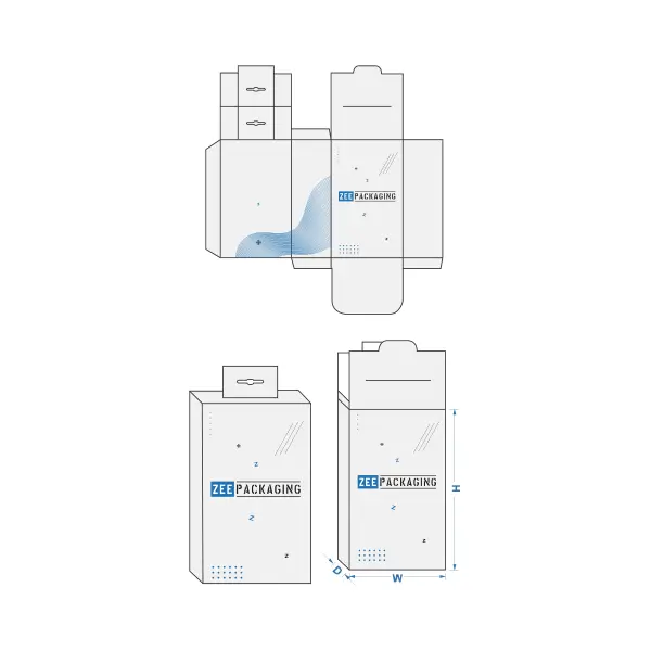 Hanging and Locking Tabs Boxes Bulk Supplier