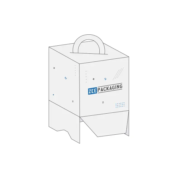Custom Printed Cube Shaped Carrier Packaging Wholesale Manufacturer