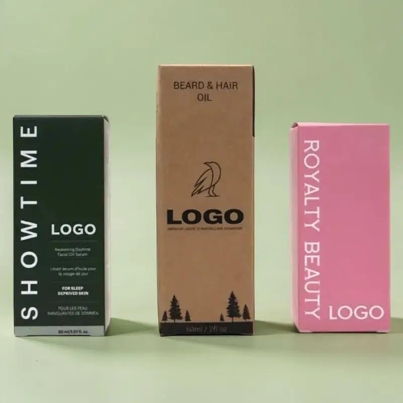 Custom Printed 20ml Bottle Packaging Boxes Bulk Supplier