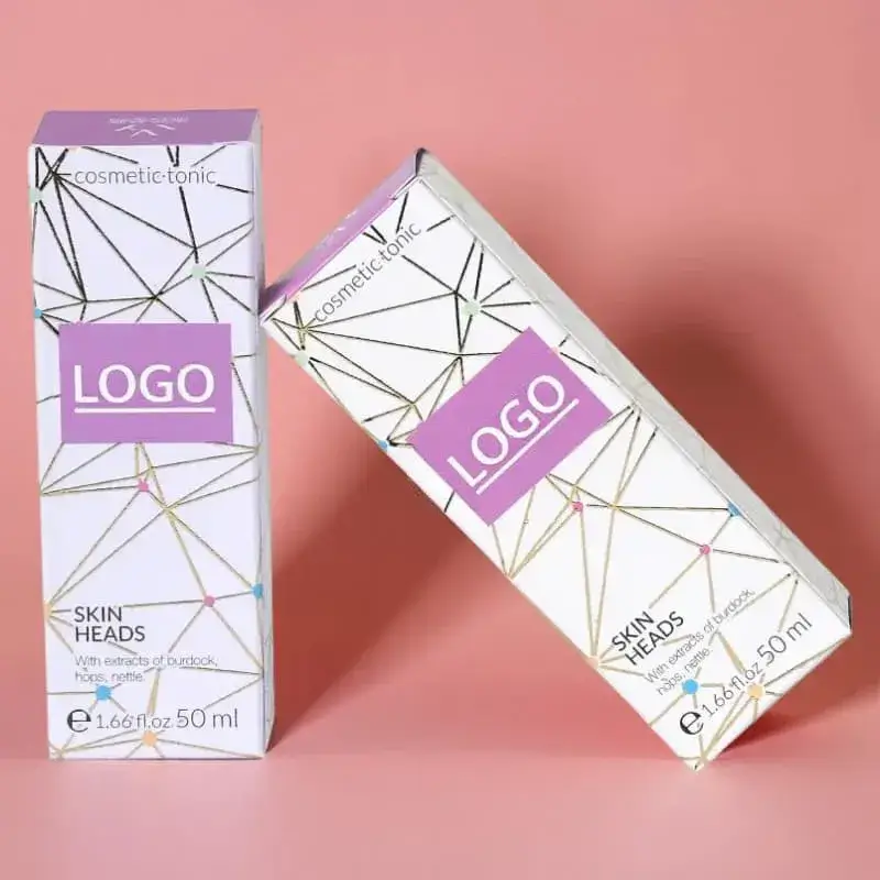 Custom Printed 50ml Bottle Packaging Boxes Bulk Supplier