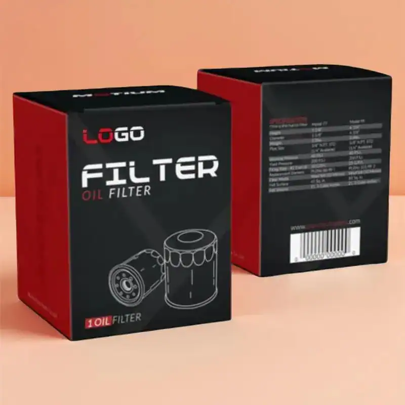 Custom Printed Air Filter Packaging Boxes Wholesale Manufacturer