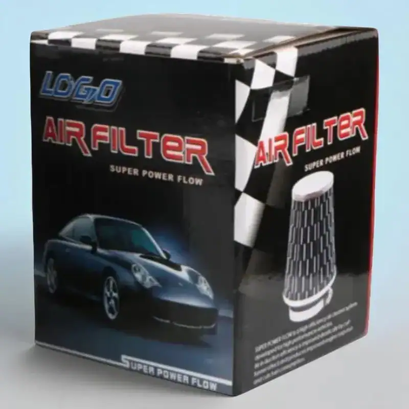 Custom Printed Air Filter Packaging Boxes Bulk Supplier