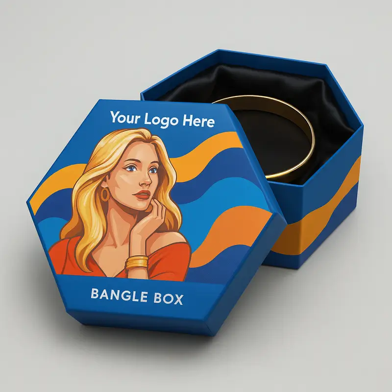 Custom Printed Bangle Packaging Boxes Bulk Supplier
