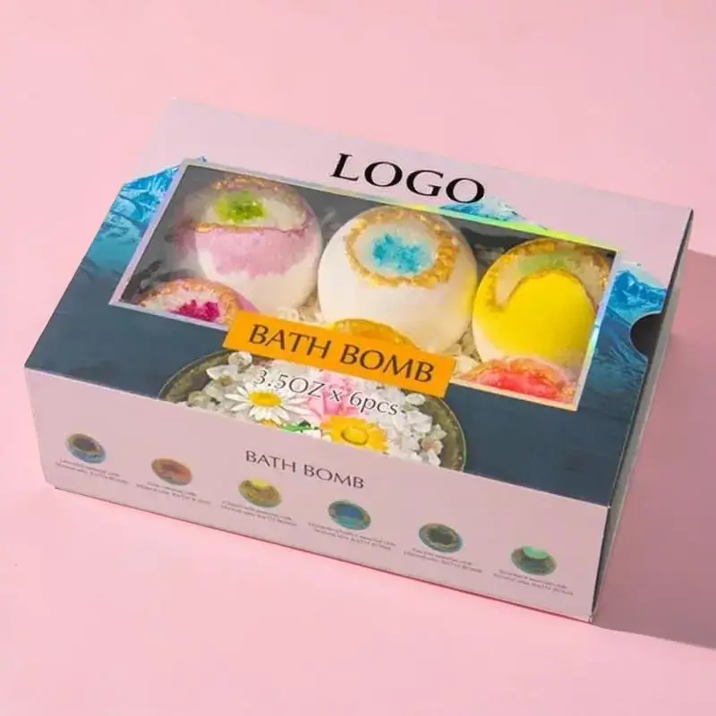Custom Printed Bath Bomb Packaging Boxes Wholesale Manufacturer