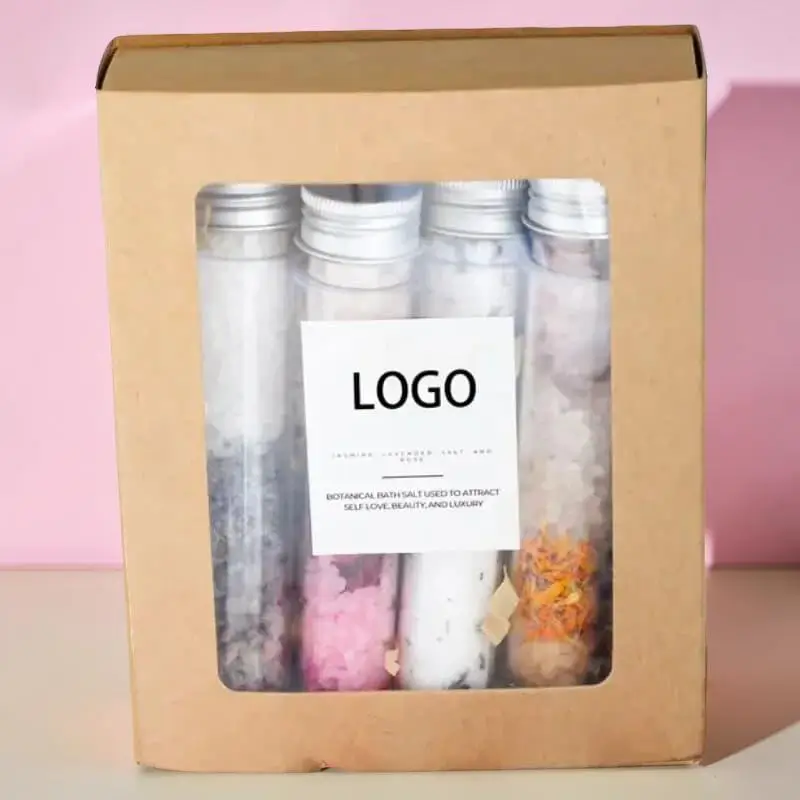 Custom Printed Bath Salt Packaging Boxes Bulk Supplier