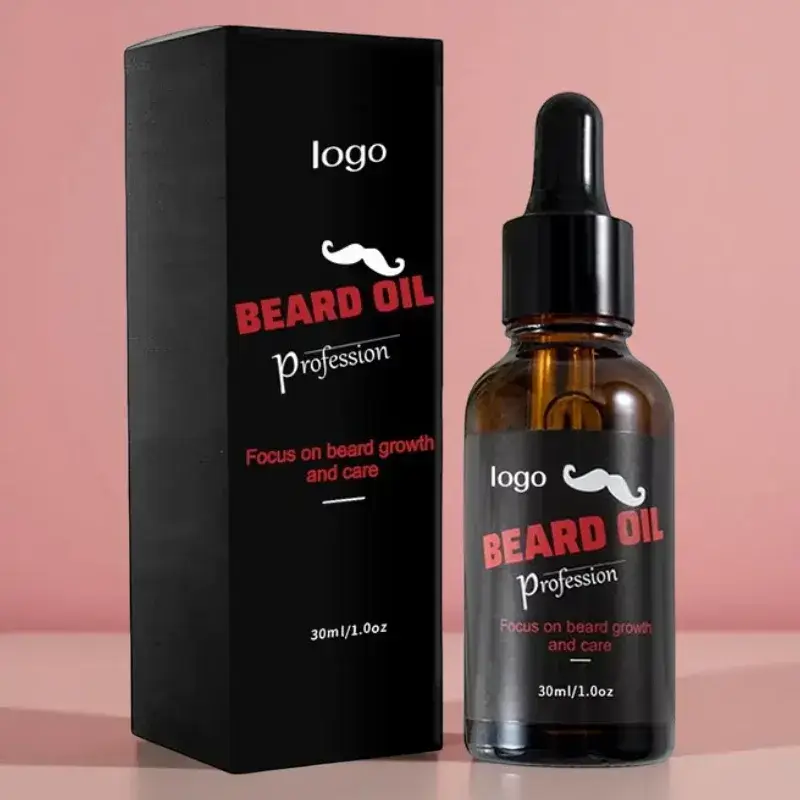 Custom Printed Beard Oil Packaging Boxes Bulk Supplier