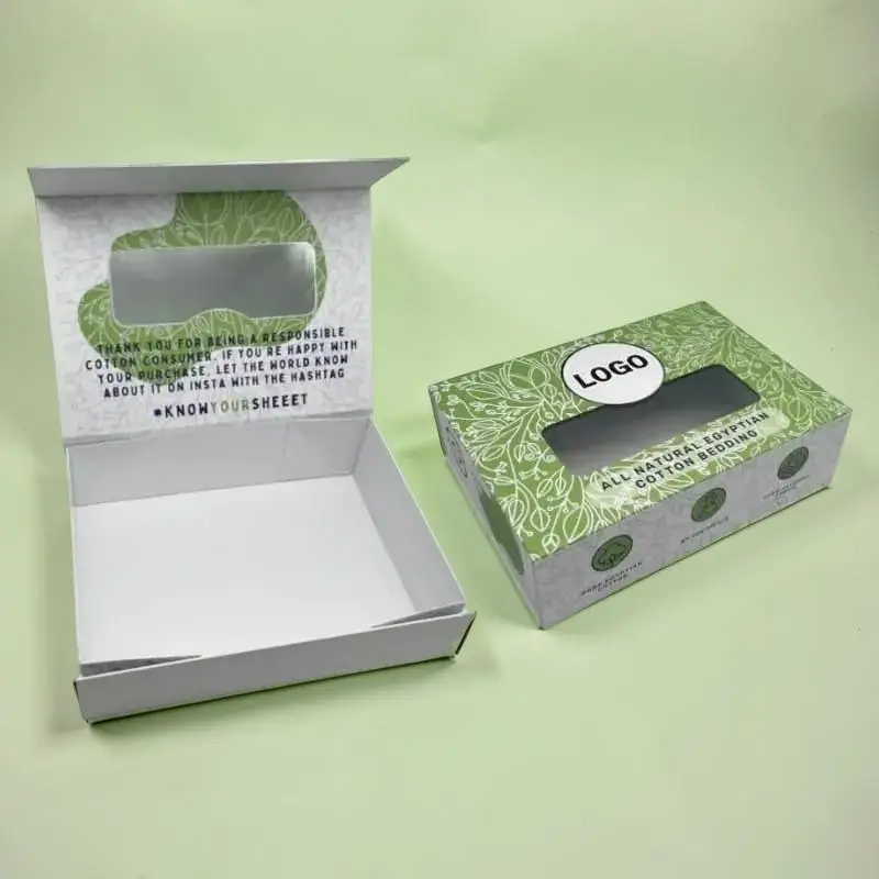 Custom Printed Bed Sheet Packaging Boxes Bulk Supplier