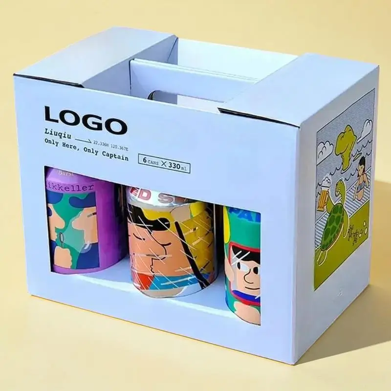 Custom Printed Beverages Packaging Boxes Wholesale Manufacturer