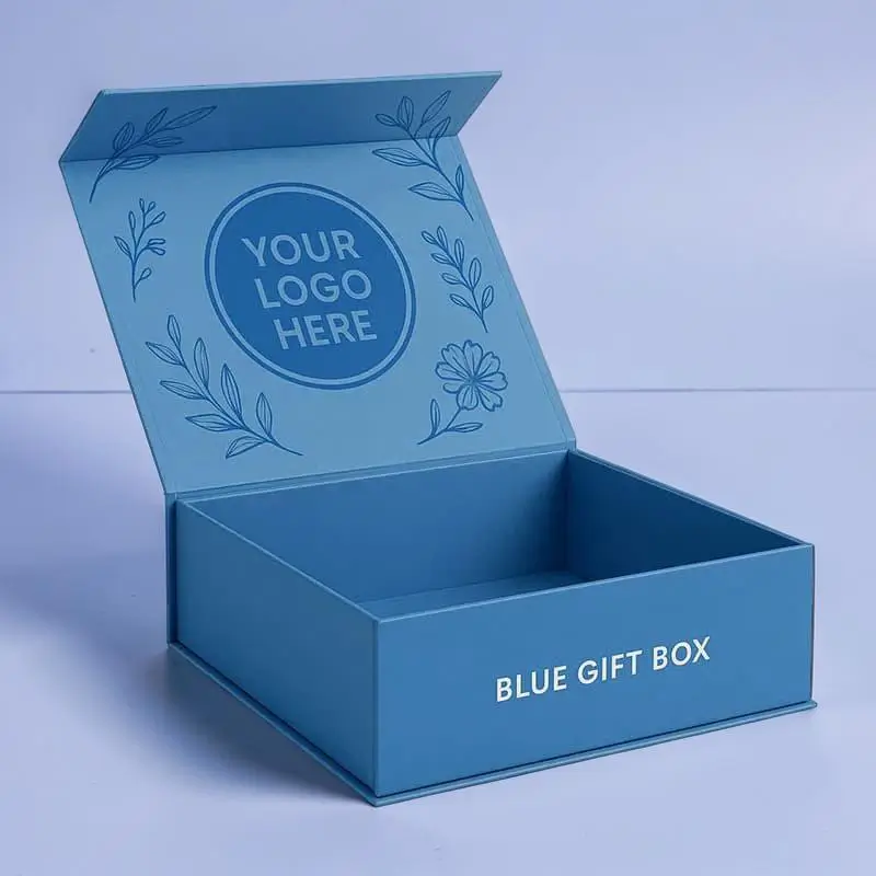 Blue Gift Boxes