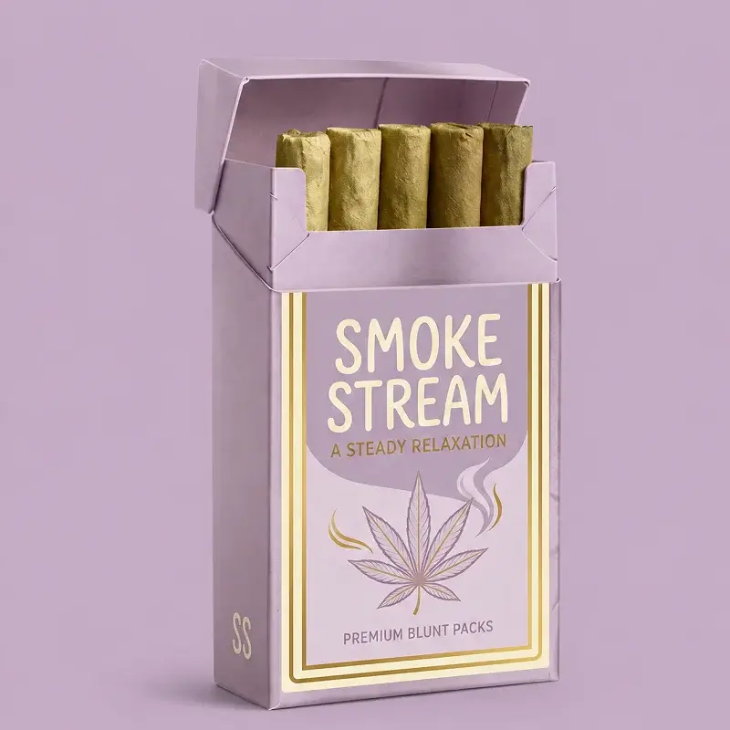 Custom Printed Blunt Packaging Boxes Bulk Supplier