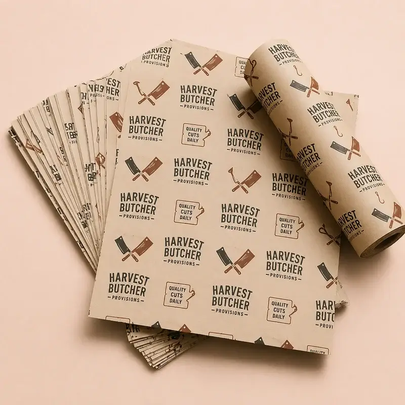Custom Printed Butcher Paper Bulk Supplier