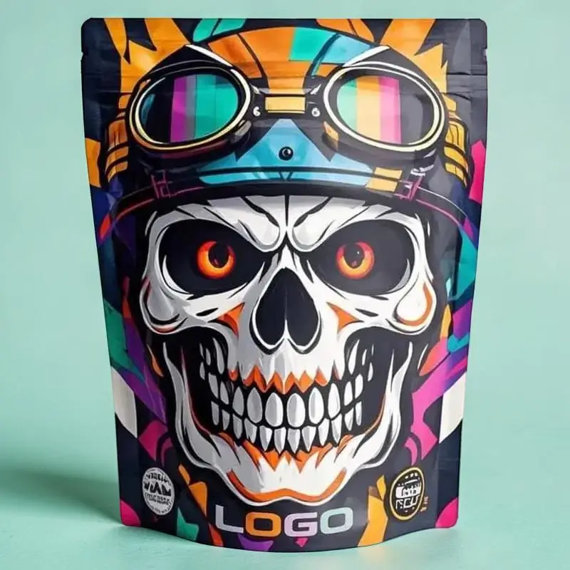 Custom Printed Cannabis Bags Bulk Supplier