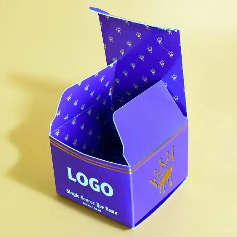 Custom Printed Cannabis Concentrate Packaging Boxes Bulk Supplier
