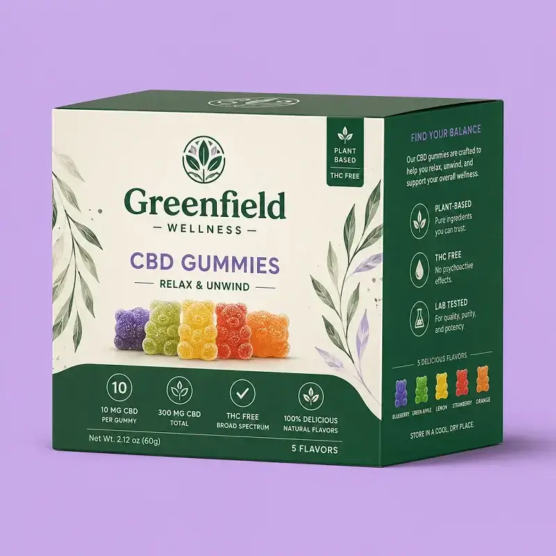 CBD Gummies Boxes
