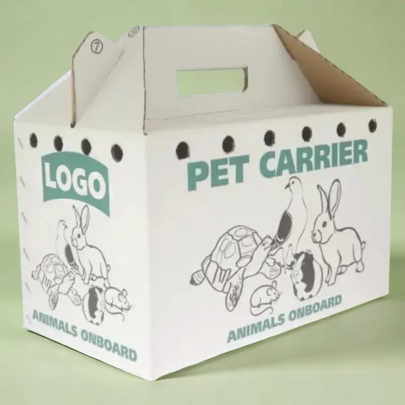 Cardboard Pet Carriers Boxes Wholesale Manufacturer