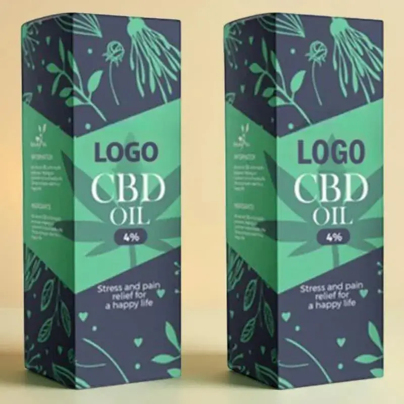 Custom Printed CBD Packaging Boxes Bulk Supplier