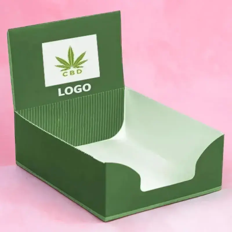 Custom Printed CBD Display Packaging Boxes Bulk Supplier