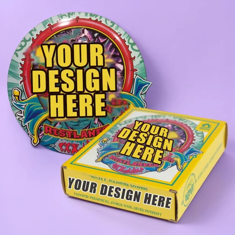 Custom Printed CBD Gummies Packaging Boxes Bulk Supplier
