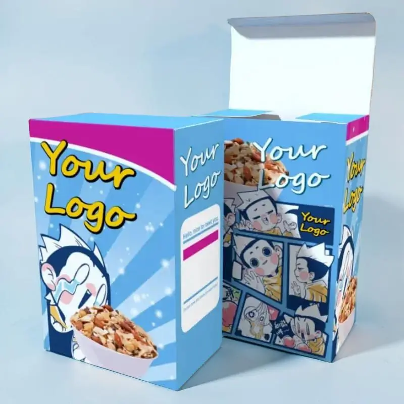 Custom Printed Cereal Packaging Boxes Wholesale Manufacturer