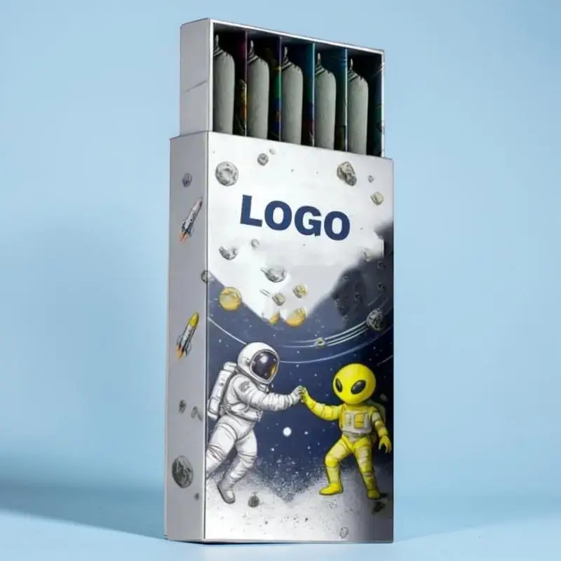 Custom Printed Cannabis Child Resistant Packaging Boxes Bulk Supplier