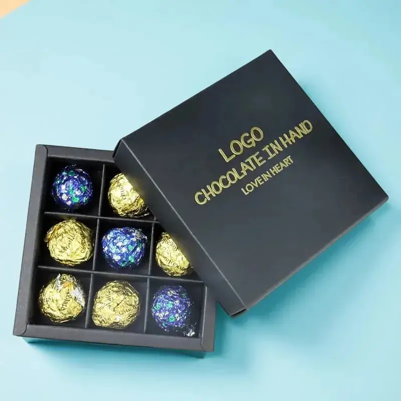 Custom Printed Chocolate Packaging Boxes Bulk Supplier