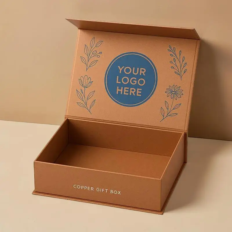 Custom Printed Copper Gift Packaging Boxes Wholesale Manufacturer