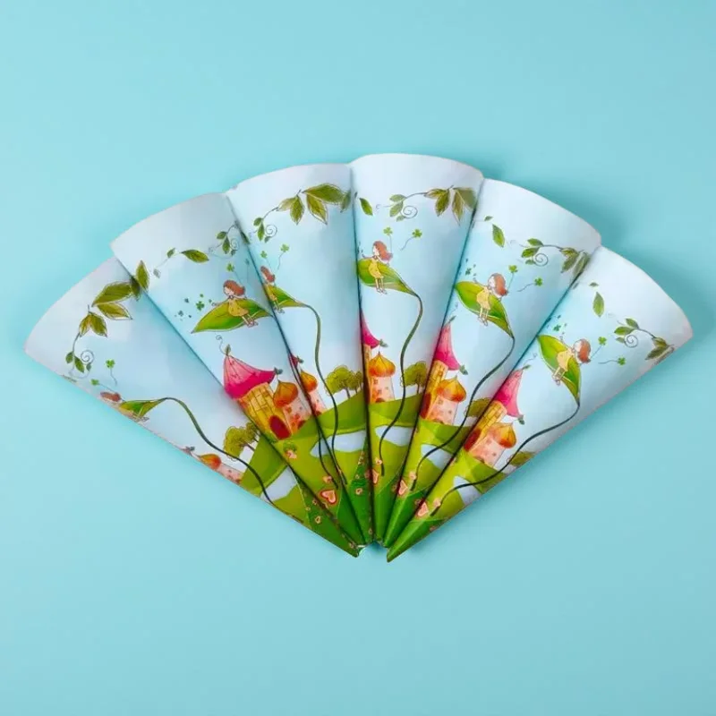 Cotton Candy Paper Cones