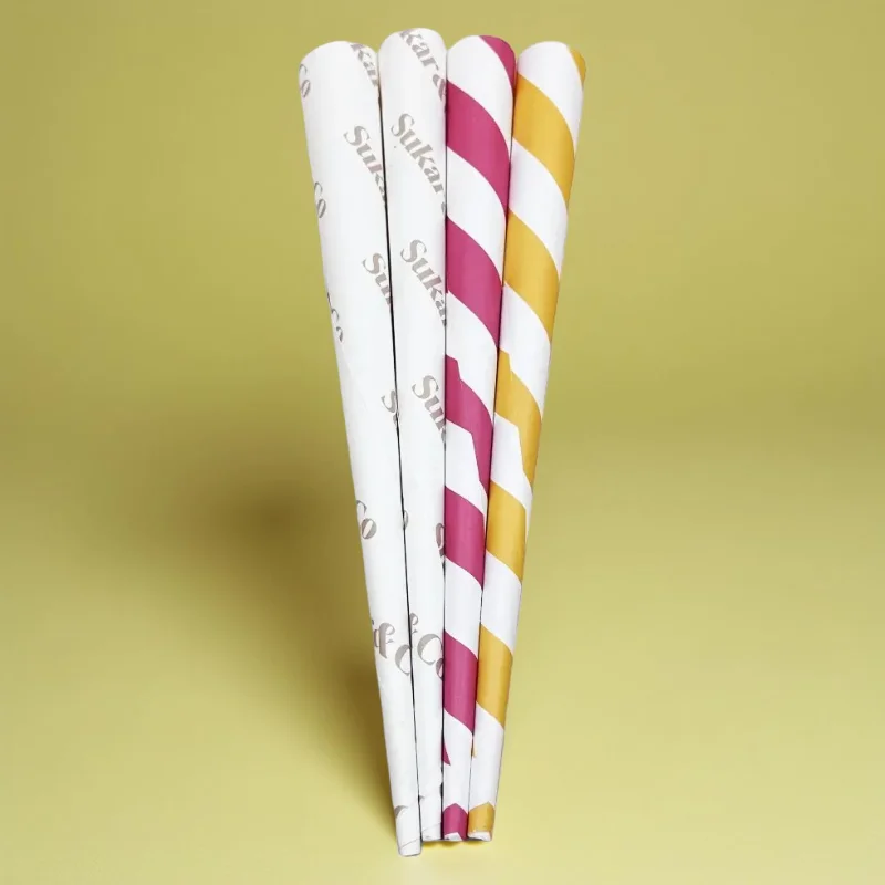 Custom Printed Cotton Candy Paper Cones Packaging Bulk Supplier