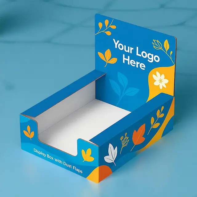 Display Box with Dust Flaps