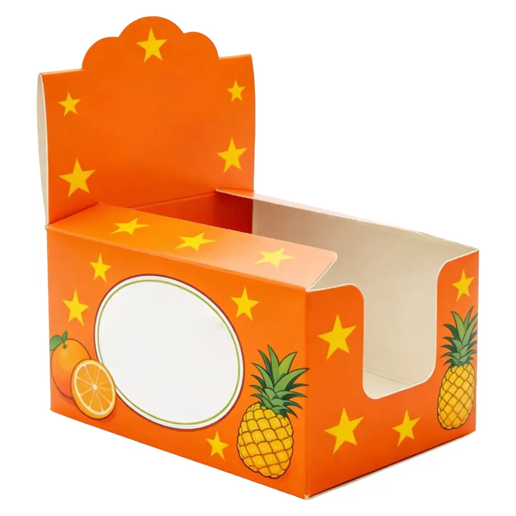 Custom Printed Display Box with Dust Flaps Bulk Supplier