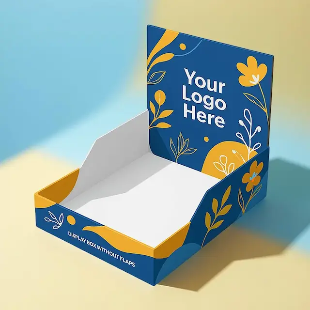 Display Box without Flaps