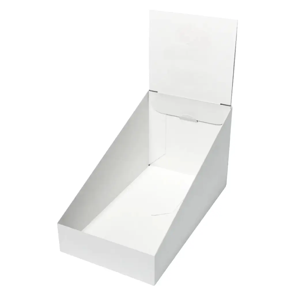 Custom Printed Display Box without Flaps Bulk Supplier