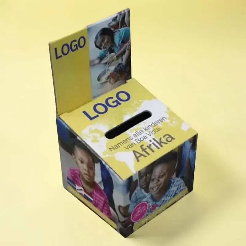 Custom Printed Donation Packaging Boxes Bulk Supplier