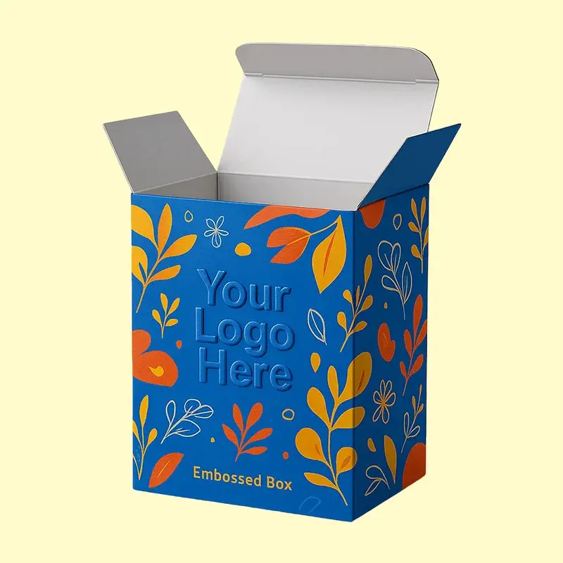 Custom Printed Embossed Packaging Boxes Wholesale Manufacturer