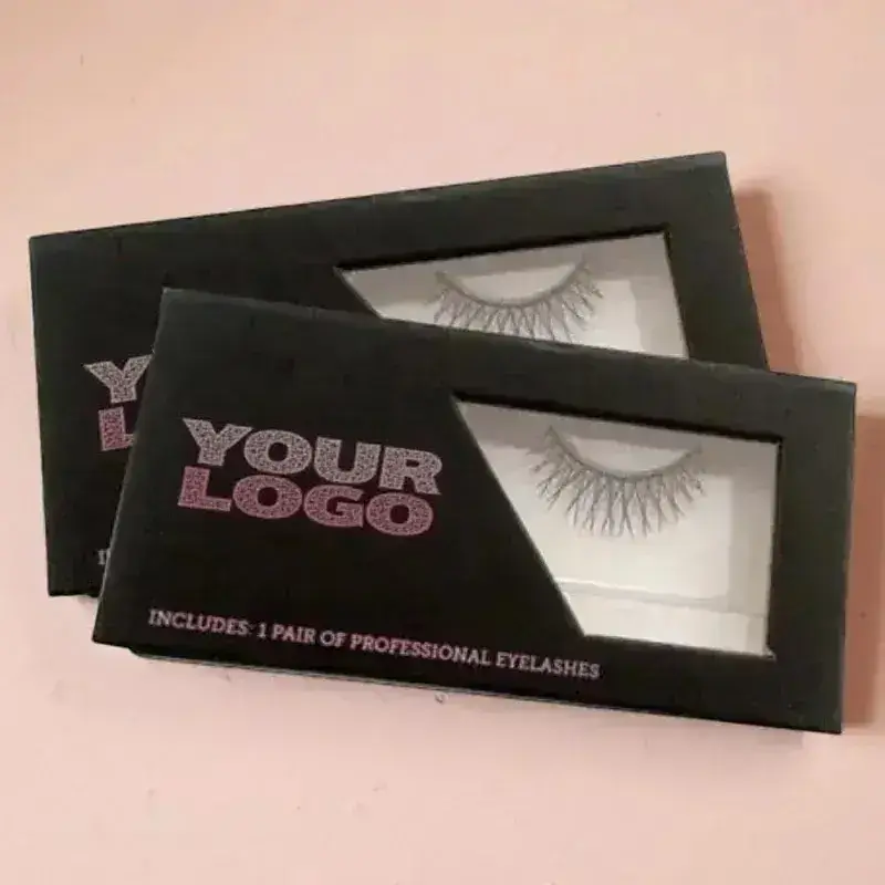 Custom Printed Eyelash Packaging Boxes Bulk Supplier