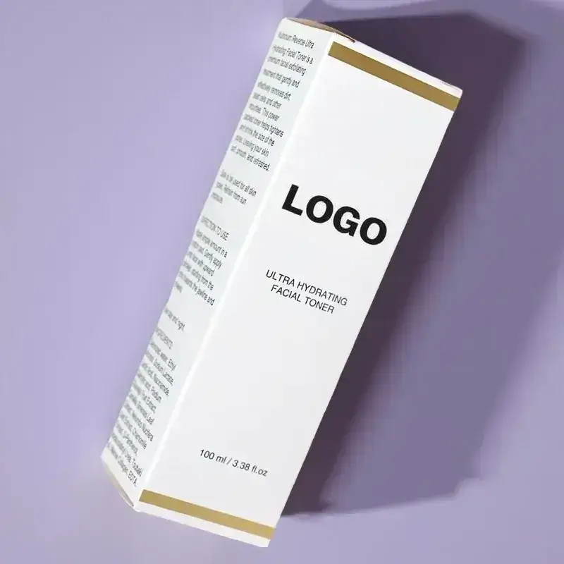 Custom Printed Face Toner Packaging Boxes Bulk Supplier