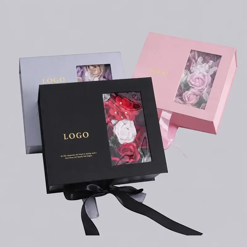 Custom Printed Flower Packaging Boxes Bulk Supplier
