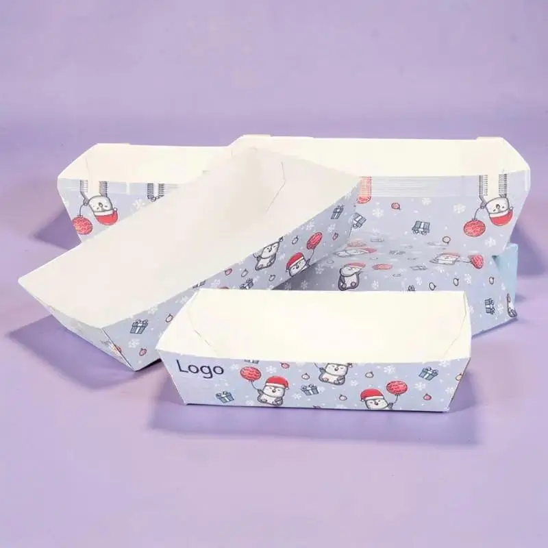 Custom Printed Food Boats Packaging Boxes Bulk Supplier