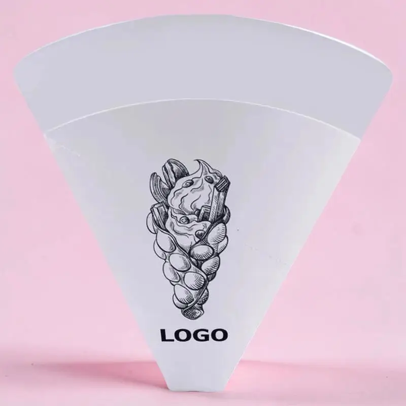 Custom Printed Food Paper Cones Packaging Bulk Supplier