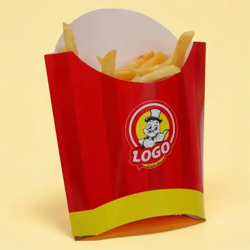 Custom Printed French Fries Cups Packaging Boxes Bulk Supplier