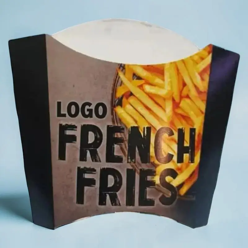 Custom Printed French Fry Packaging Boxes Bulk Supplier