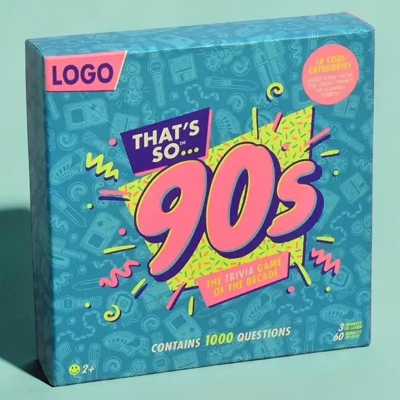 Custom Printed Game Packaging Boxes Bulk Supplier