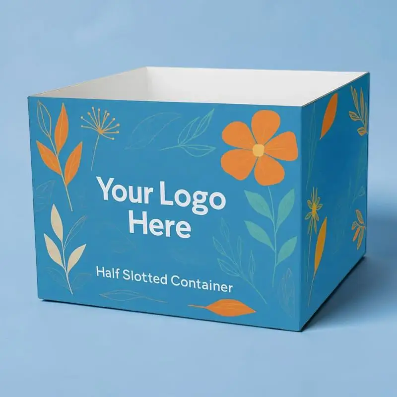 Half Slotted Container