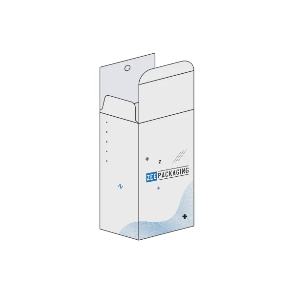 Custom Printed Hang Tab Packaging Boxes Bulk Supplier