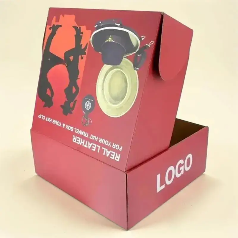 Custom Printed Hat Packaging Boxes Bulk Supplier